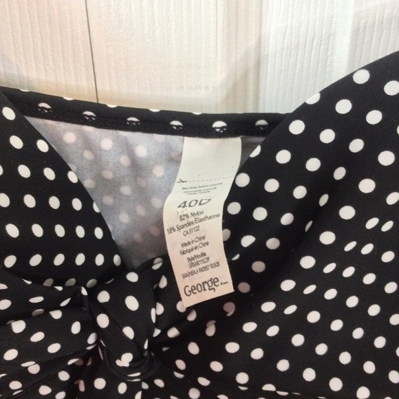 Polka dot swim top - Picture 3 of 10